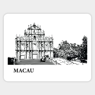 Macau Sticker